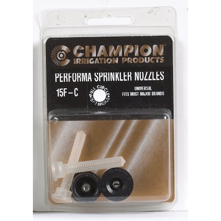 Champion Irrigation Champion Plastic 15 ft. Full-Circle Sprinkler Nozzle 15F-C